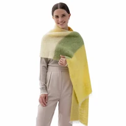 Hot Vsn Striped Scarf Women Accessories